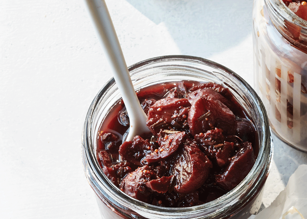 SPICED BEETROOT & APPLE CHUTNEY